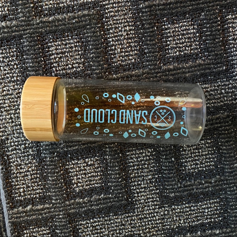 Sand Cloud Glass / Wood Waterbottle